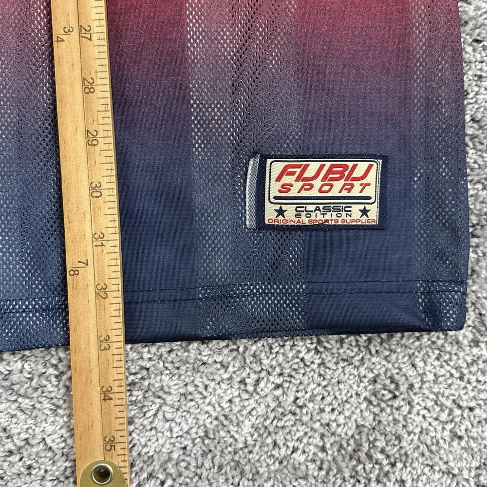 VTG 90s FUBU 05 Jersey Men's L Classic Edition Ombré Champions League Streetwear